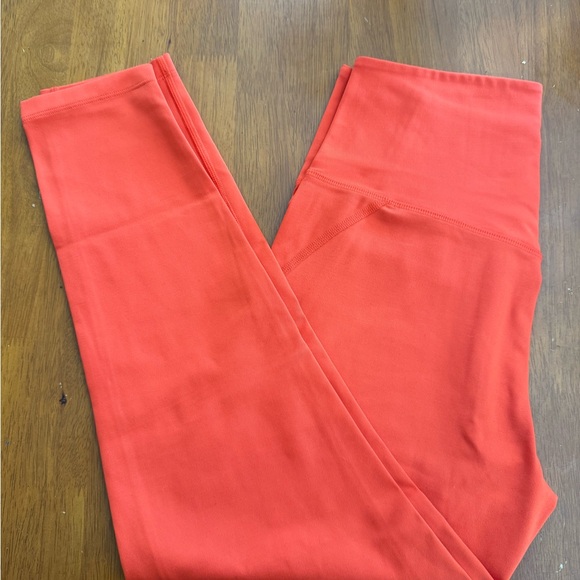 girlfriend collective Pants - Vibrant Orange Leggings - never worn